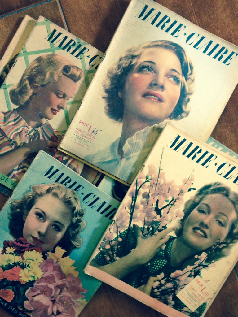 reviste vintage marie claire