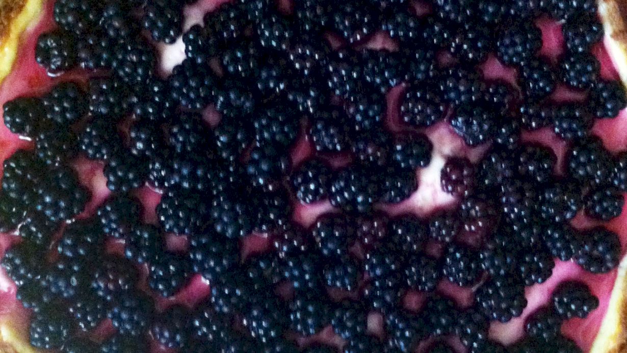 Pofta de cheesecake cu mure